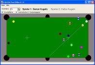 Screenshot vom Programm: Pool Billard