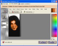 Screenshot vom Programm: Foto-Colorierer