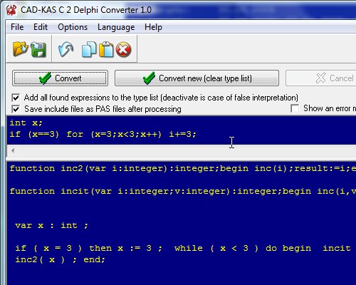 C 2 Delphi Converter 1.0
