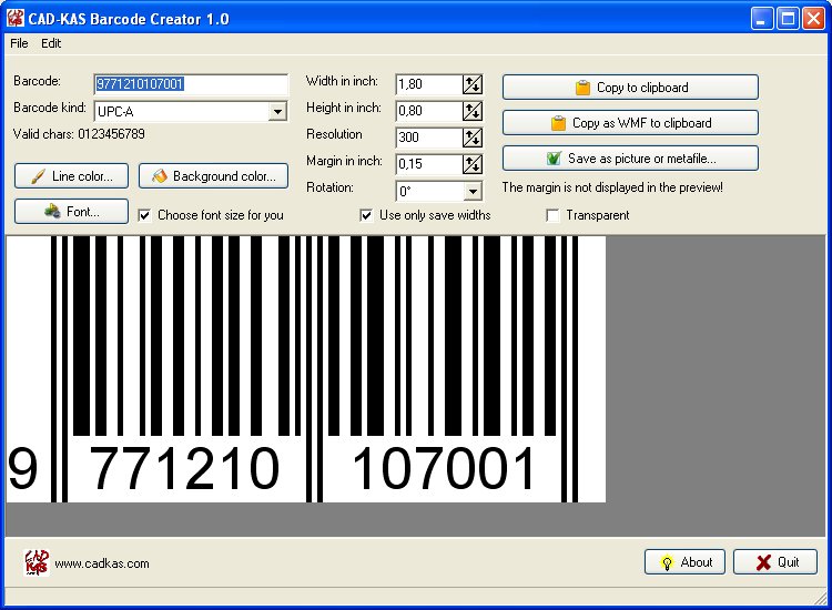 Barcode Generator Excel