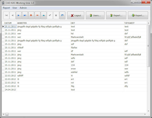Screenshot for Working time 1.0