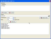 Screenshot vom Programm: MPEG &amp; AVI 2 MP3