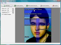Screenshot vom Programm: Passbild-Drucker