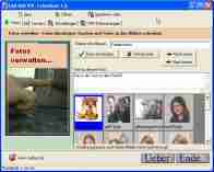 Screenshot vom Programm: PDF-Fotoalbum