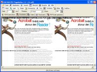 Screenshot vom Programm: PDF PageMelter