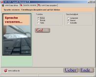 Screenshot vom Programm: Sprach-Verzerrer