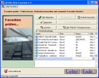Screenshot vom Programm: Web-Favoriten