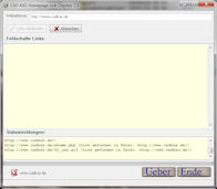 Screenshot von Homepage Link Checker 1.0.